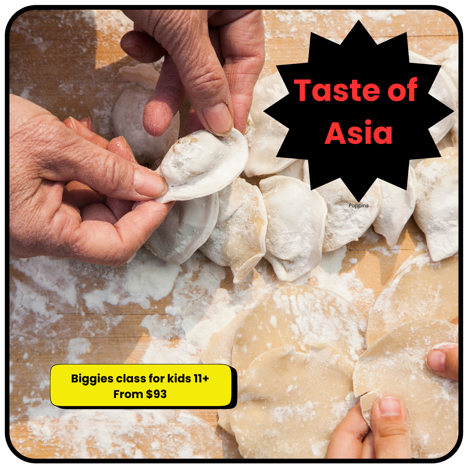 Dumplings from Come and Cook’s Taste of Asia class