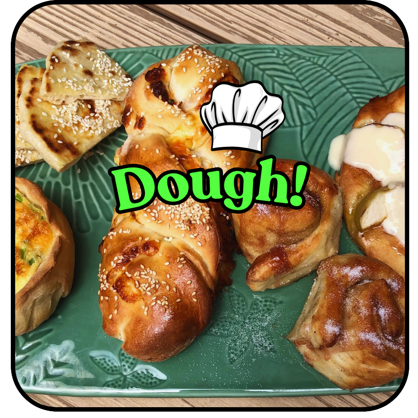Dough dishes from Come and Cook’s Knead a Feed class